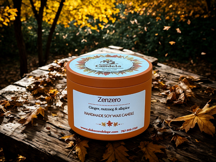 Zenzero Soy Wax Candle