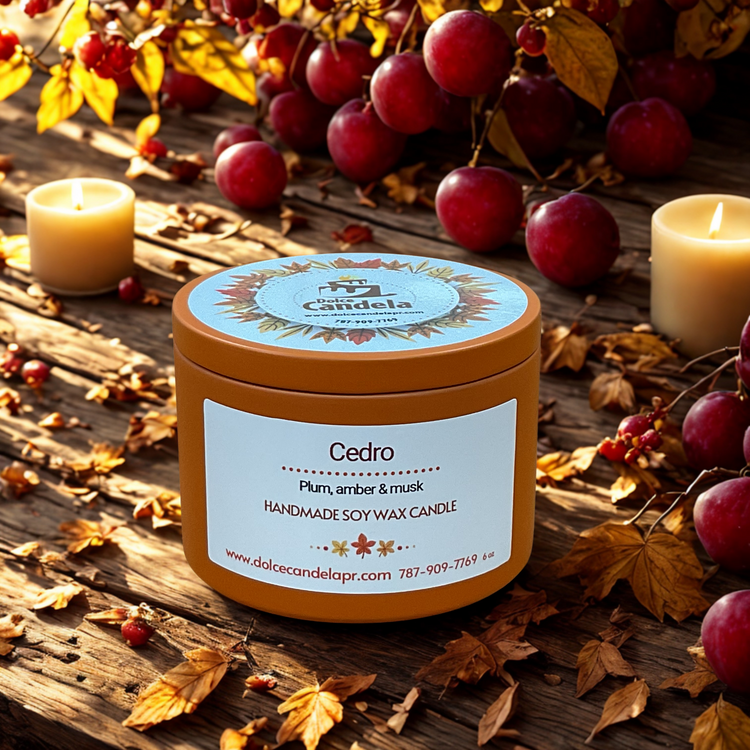 Cedro Soy Wax Candle