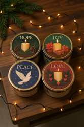 Christmas Lights - Bundle of 4 candles