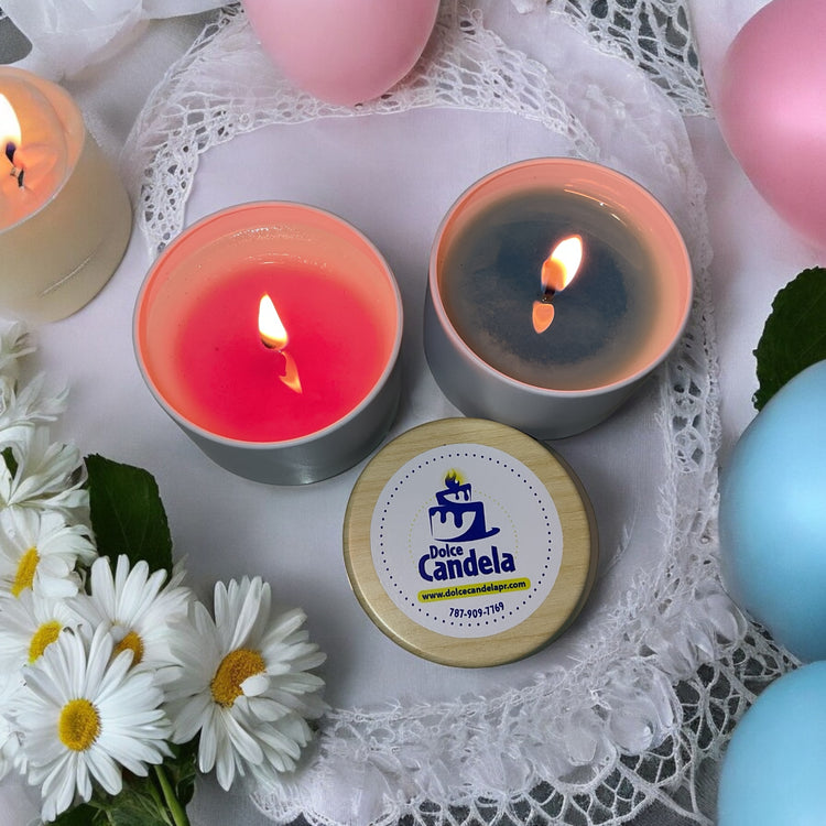 Gender Reveal Candle