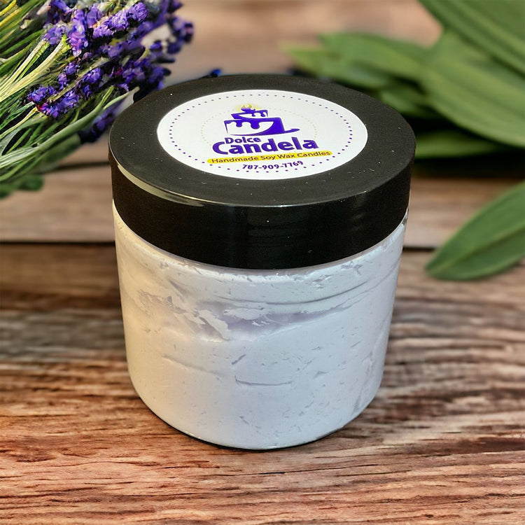 Lavanda e salvia Whipped Soap 4oz